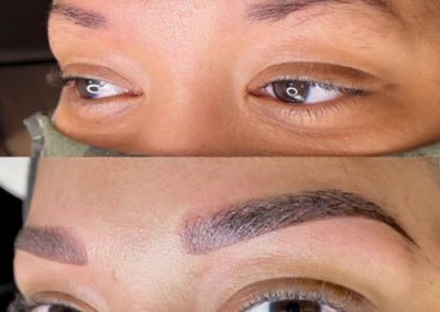 permanent makeup before and after