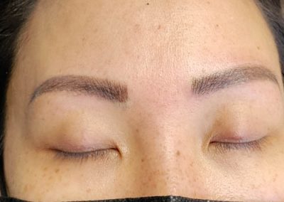 image of before microblading